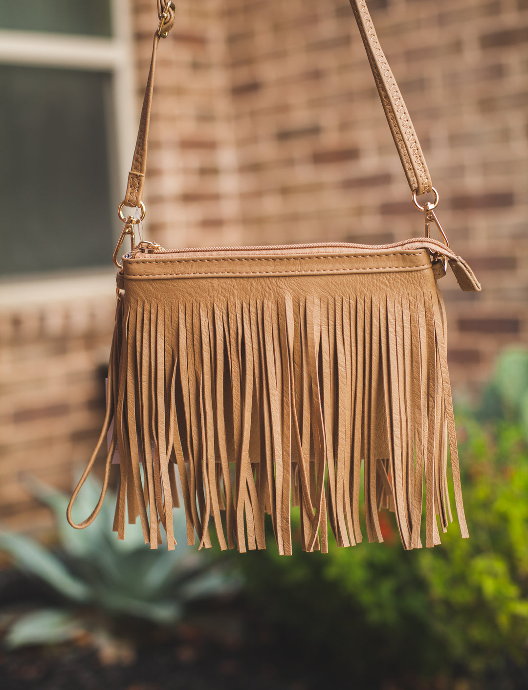 Western Fringe Clutch Cross Body Bag