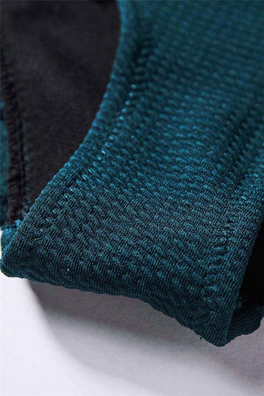 Timeless Scalloped Bikini Top - Green