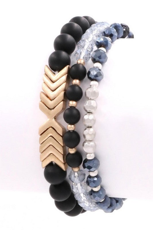 Triple Layer Bracelet