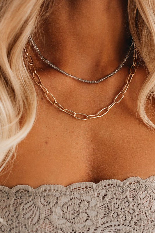 Ball and Chain Necklace