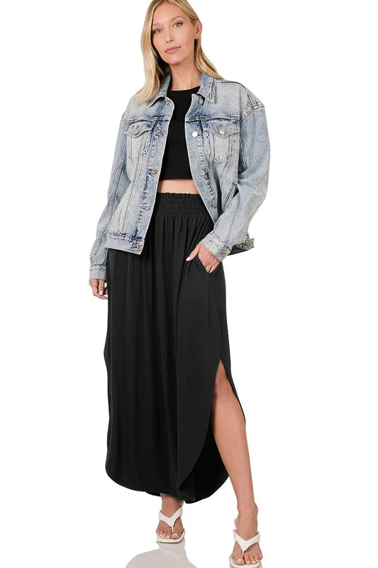 Take My Breath Away Maxi Skirt