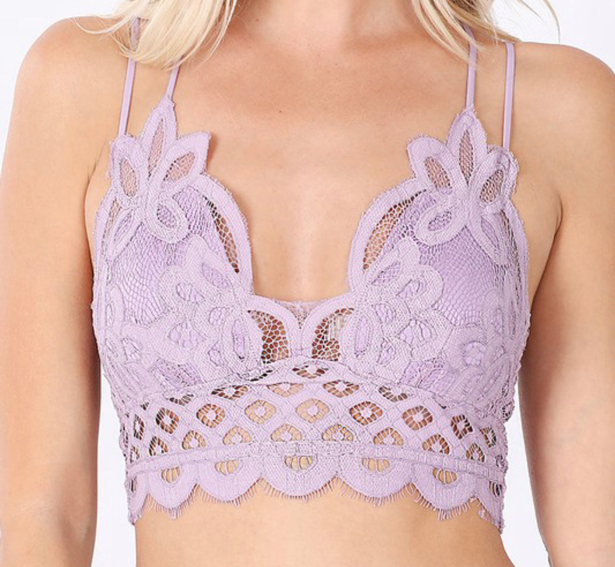 Wild & Free Bralette - Lavender