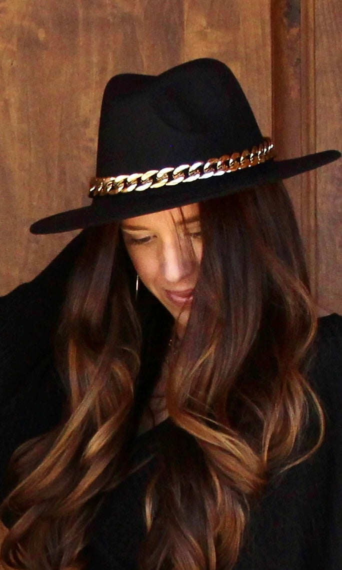 Pull My Chain Hat - Black