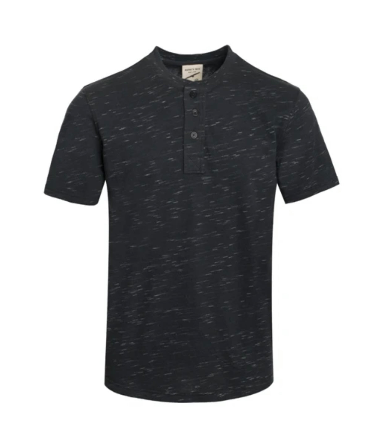 Black Henley Tee