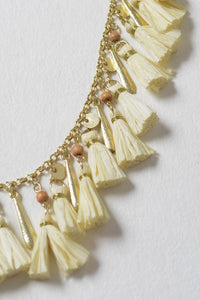 Handmade Tassel Chain Necklace