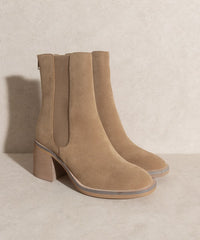 Olivia - Chelsea Heel Boots