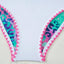 Fluorescent Leopard High Waist Bikini Swim Set