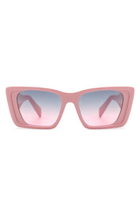 Square Retro Oversize Fashion Cat Eye Sunglasses