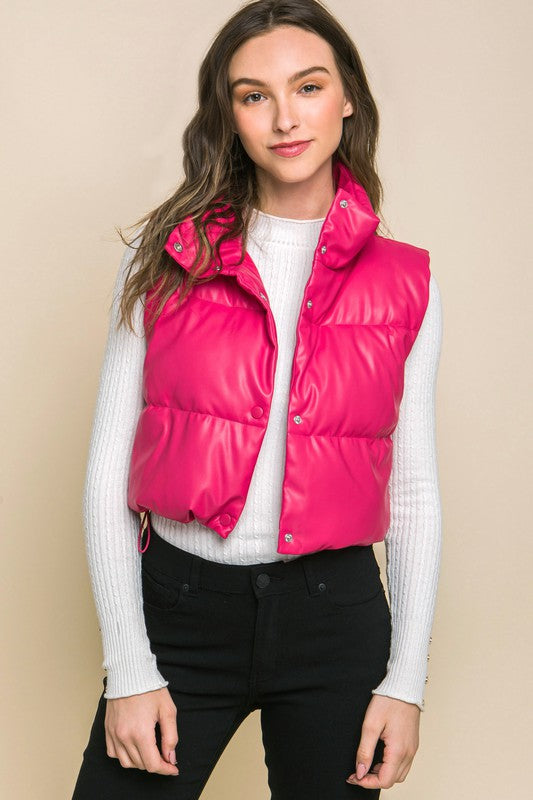 Vegan clearance puffer vest