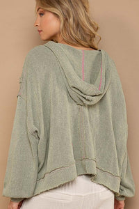 Day Dreams Hooded Knit Top