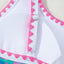 Fluorescent Leopard High Waist Bikini Swim Set