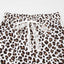 Leopard Lace Side Stripe Elastic Waist Jogger Pants