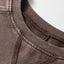 Mineral Wash Reverse Seam 3/4 Sleeve Top