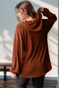 Honey Button Long Sleeve Hoodie