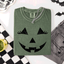 Jack O Lantern Halloween Cute Night Scene With A Playful Carved Pumpkin And Spooky Festive Vibes For Autumn Nights Comfort Colors Tee