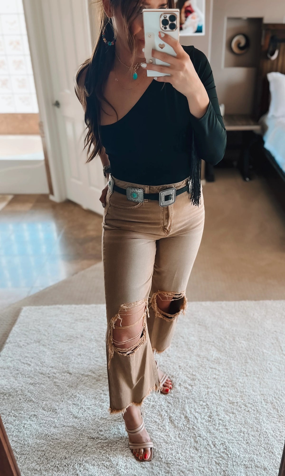 90S Vintage Cropped Jeans