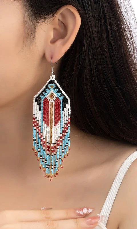 Native Bead Earrings
