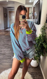 90s Crewneck Oversized Sweatshirt