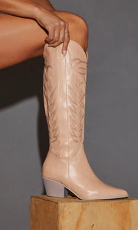 Samara Embroidered Tall Boot