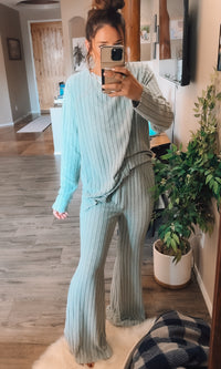 Cozy Girl Era Pants Set