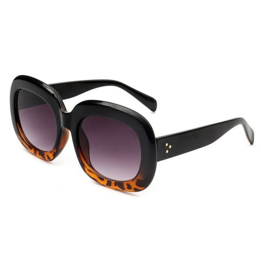 Round Oversize Oval Retro Fashion Sunglasses