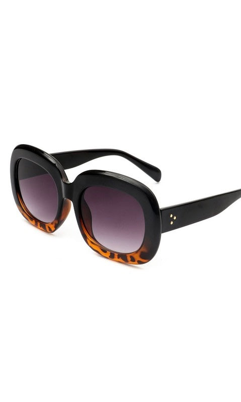 Round Oversize Oval Retro Fashion Sunglasses