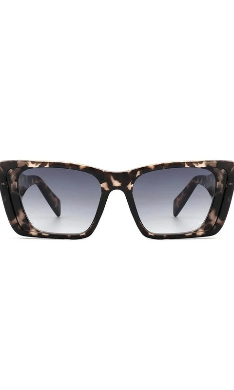 Square Retro Oversize Fashion Cat Eye Sunglasses