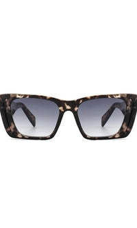 Square Retro Oversize Fashion Cat Eye Sunglasses