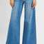 RISEN Flare Front Patch Pocket Jeans