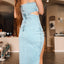 Karissa Cutout Slit Denim Dress