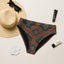 Baha Ranch Yeehaw Teal Aztec Bikini Bottom