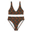 Baha Ranch Yeehaw Floral Leather Print Bikini