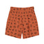 Baha Ranch Yeehaw Brown Cattle Brands Men's Swim Trunks