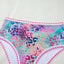 Fluorescent Leopard High Waist Bikini Swim Set