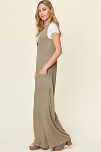 Eva Wide Leg Jumpsuit with Pockets