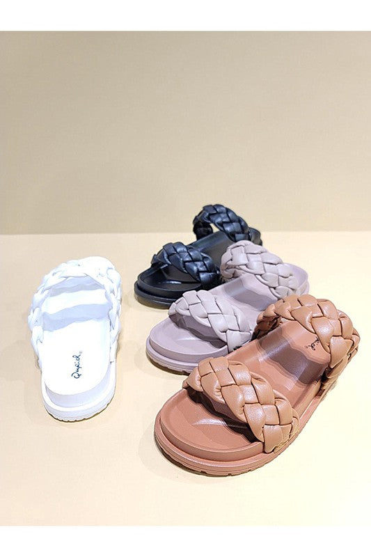 Albina CASUAL SLIDE SANDALS