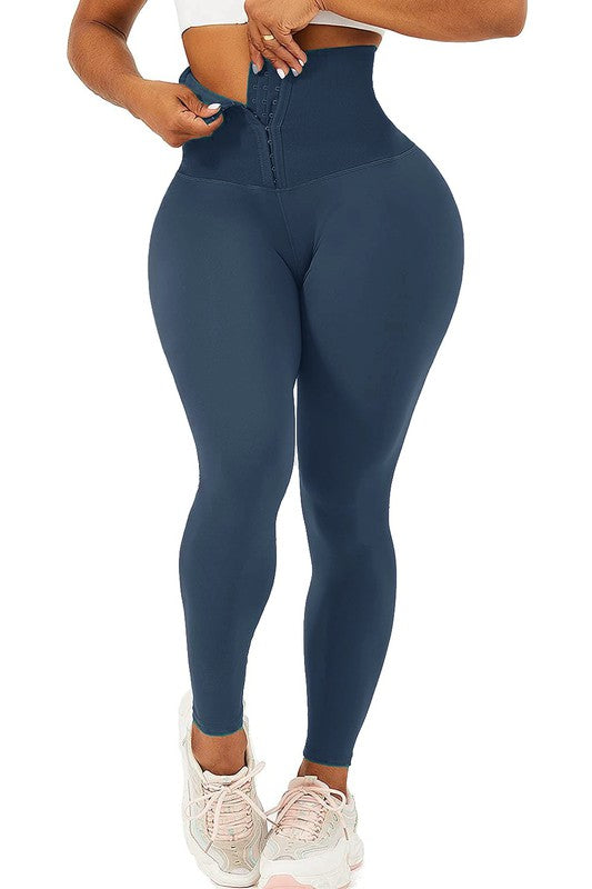 High Waisted Tummy Control Leggings for Women - Compression