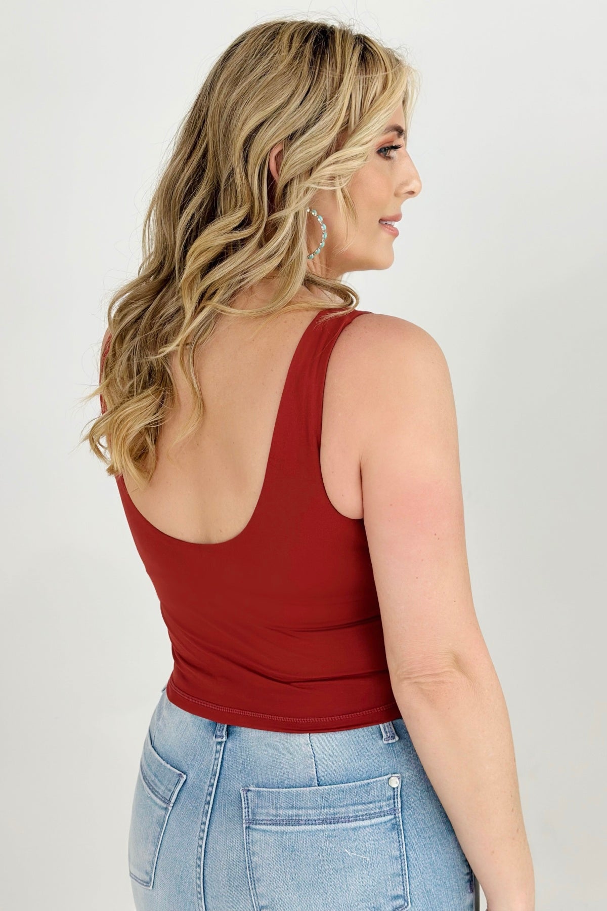 FawnFit Short Lift Tank with Built-in Bra